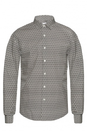 Shirt with logo pattern, zdjęcie 1 Shirt with logo pattern od Salvatore Ferragamo
